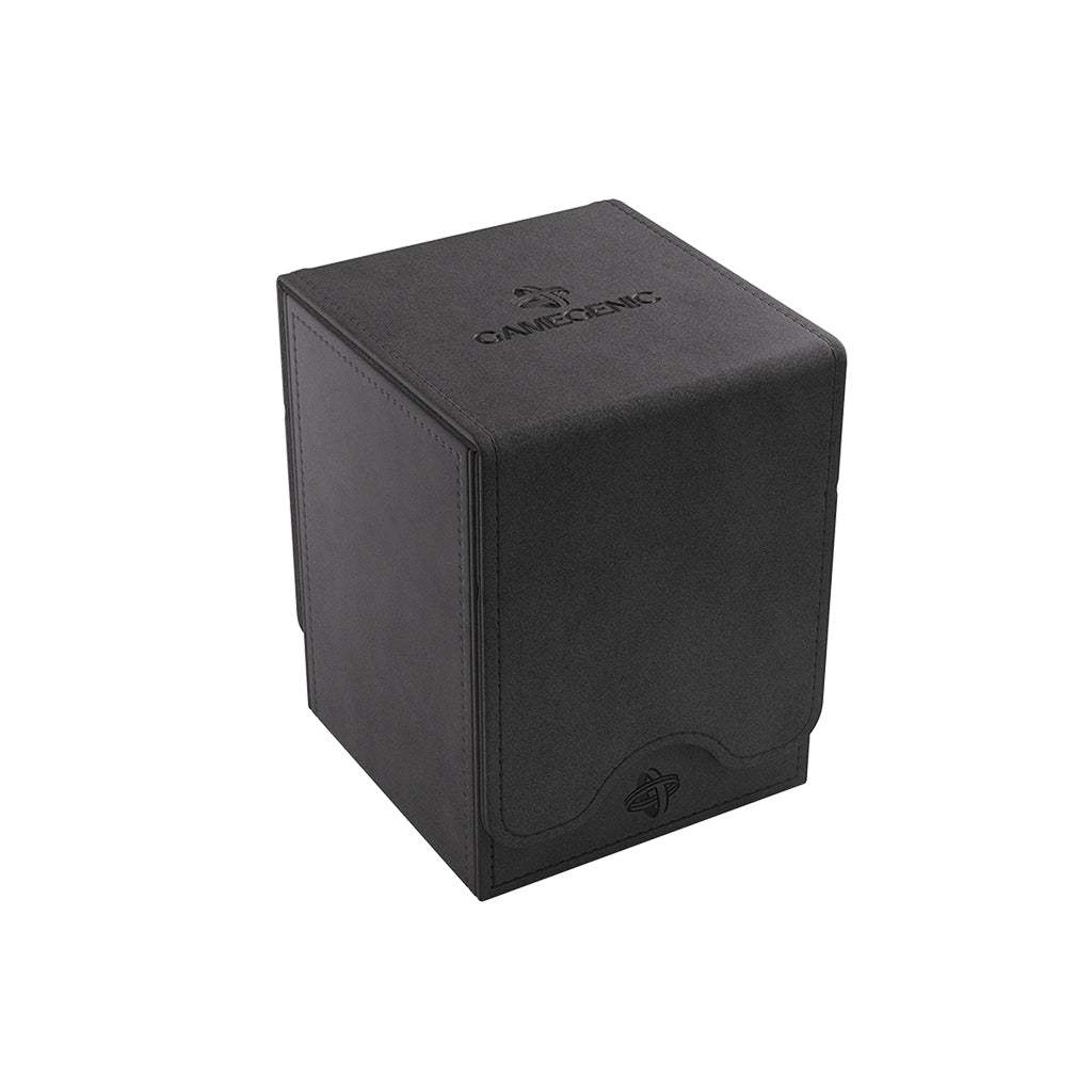 Gamegenic Deck Box Squire 100+ XL in black, designed for card storage with a sleek, durable exterior.