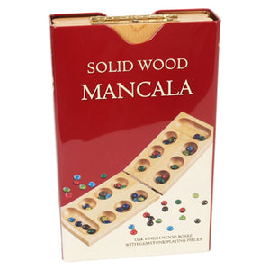Mancala: Solid Wood (In Tin)