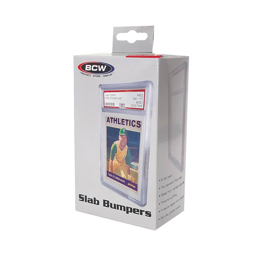 BCW: Graded Slab Bumper - PSA Card Clear/Translucent (6CT)