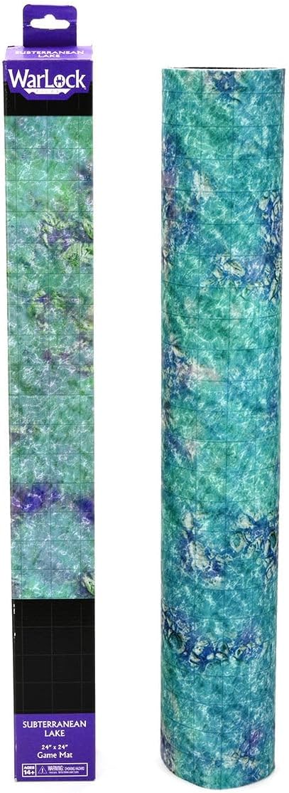 WarLock Tiles: Cavern Game Mat - Subterranean Lake