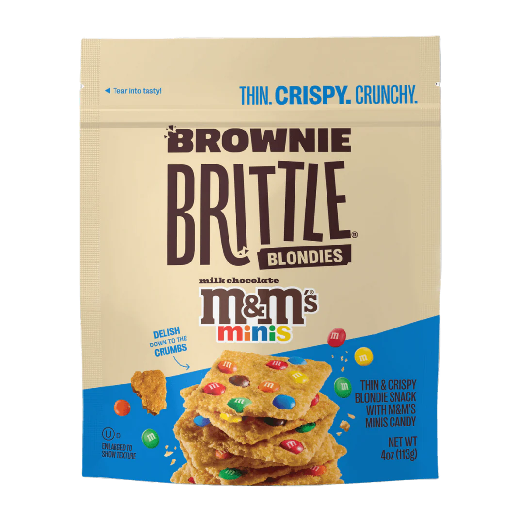 Brownie Brittle: M&Ms Blondie (4 oz)