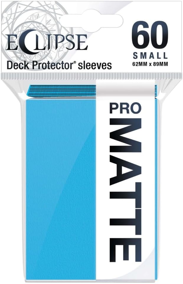 Ultra Pro Sleeves: Deck Protector - Eclipse Matte Sky Blue Small (60ct)