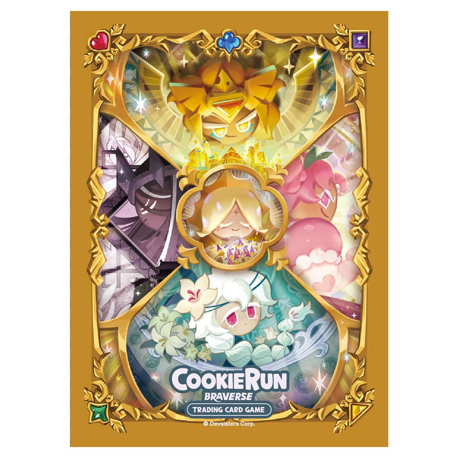 CookieRun TCG: Deck Protectors - Glow Age of Heroes and Kingdoms