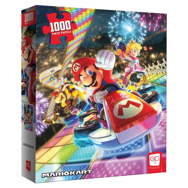 Mario Kart Rainbow Road 1000 Piece Puzzle