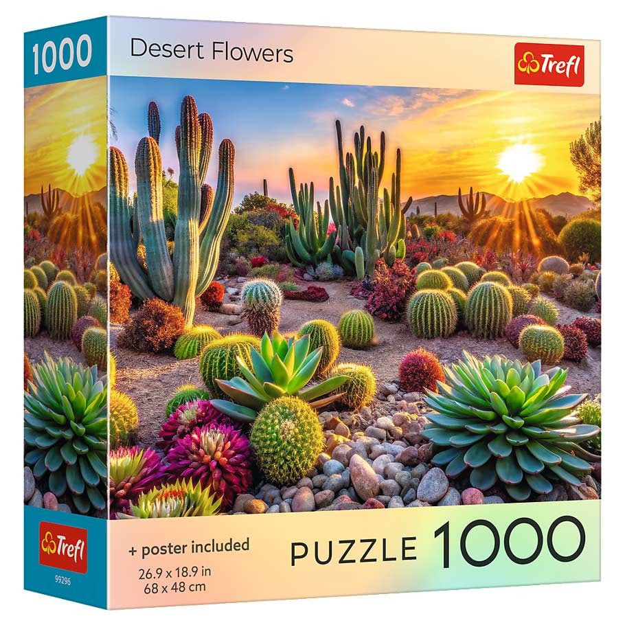 Puzzle: Desert Flowers 1000 Piece