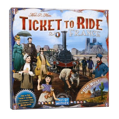 Ticket to Ride: France + Old West Map 6