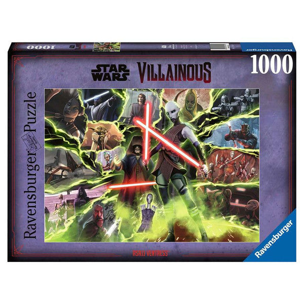 Star Wars Villainous: Asajj Ventress 1000 Piece Puzzle