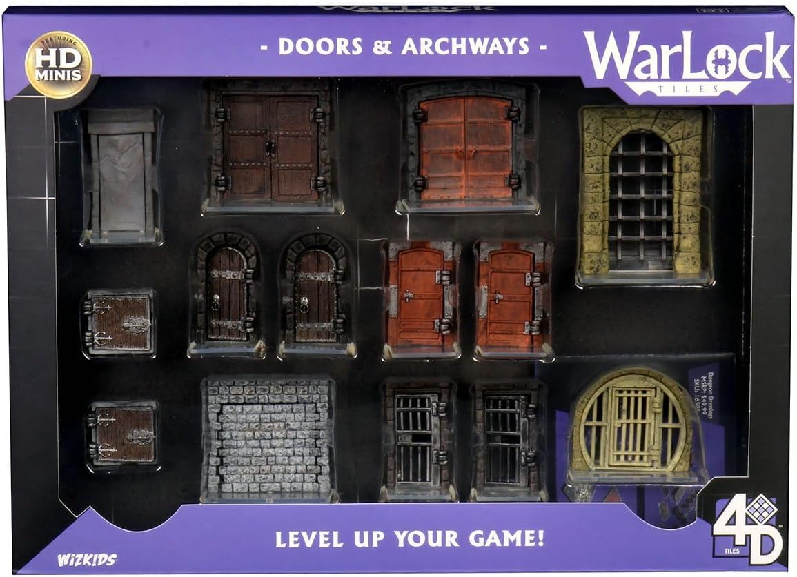 WarLock Tiles: Doors & Archways