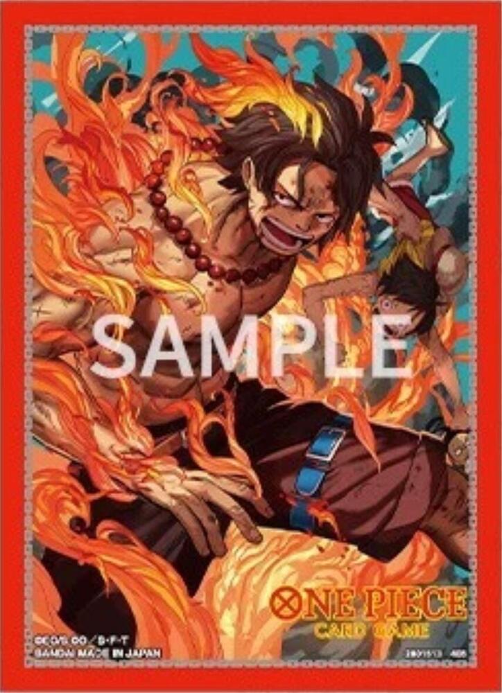 One Piece Card Game Official Sleeves: TCG+ Store Edition Vol. 5 - Portgas.D.Ace (70-Pack)