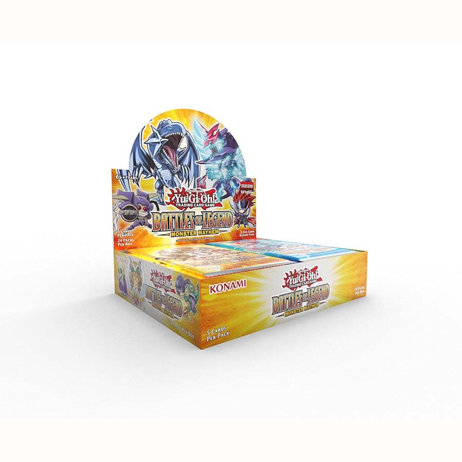 Yu-Gi-Oh! Battles of Legend - Monster Mayhem Booster Box (1st Edition)
