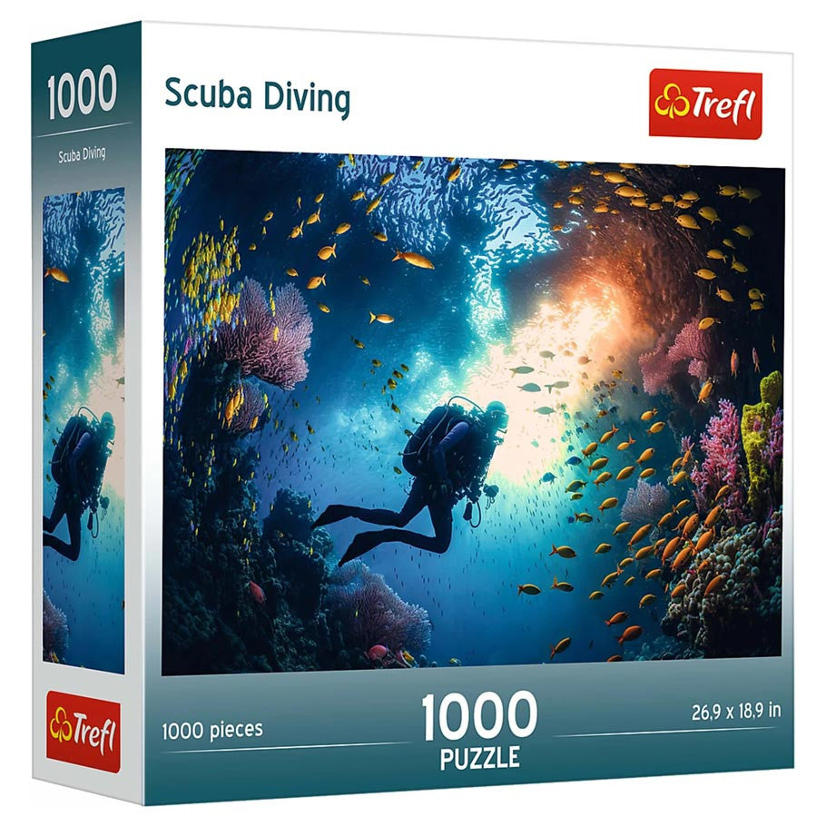 Puzzle: Scuba Diver 1000 Piece