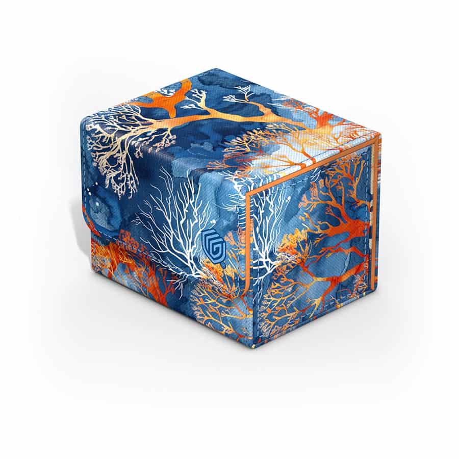 Ultimate Guard: Deck Case 100+ Sidewinder Xenoskin - Coral Places Fiery Reef