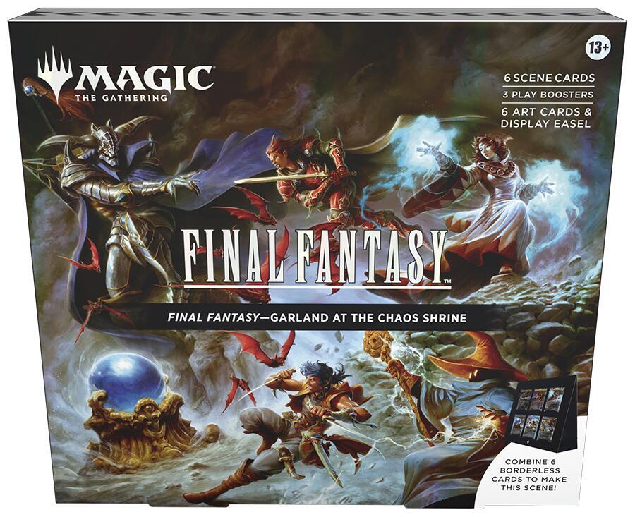 Magic: The Gathering - Final Fantasy Scene Box - Garland at the Chaos Shrine