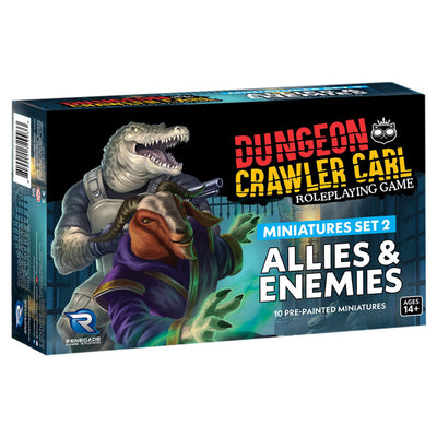 Dungeon Crawler Carl: RPG - Miniatures Set 2 - Enemies & Allies
