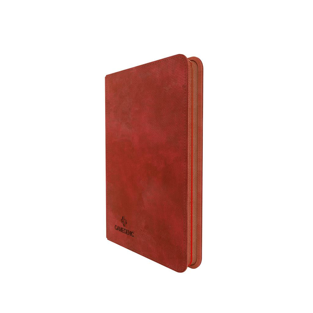 Gamegenic Binder: 8-Pocket Zip-Up Album - Red