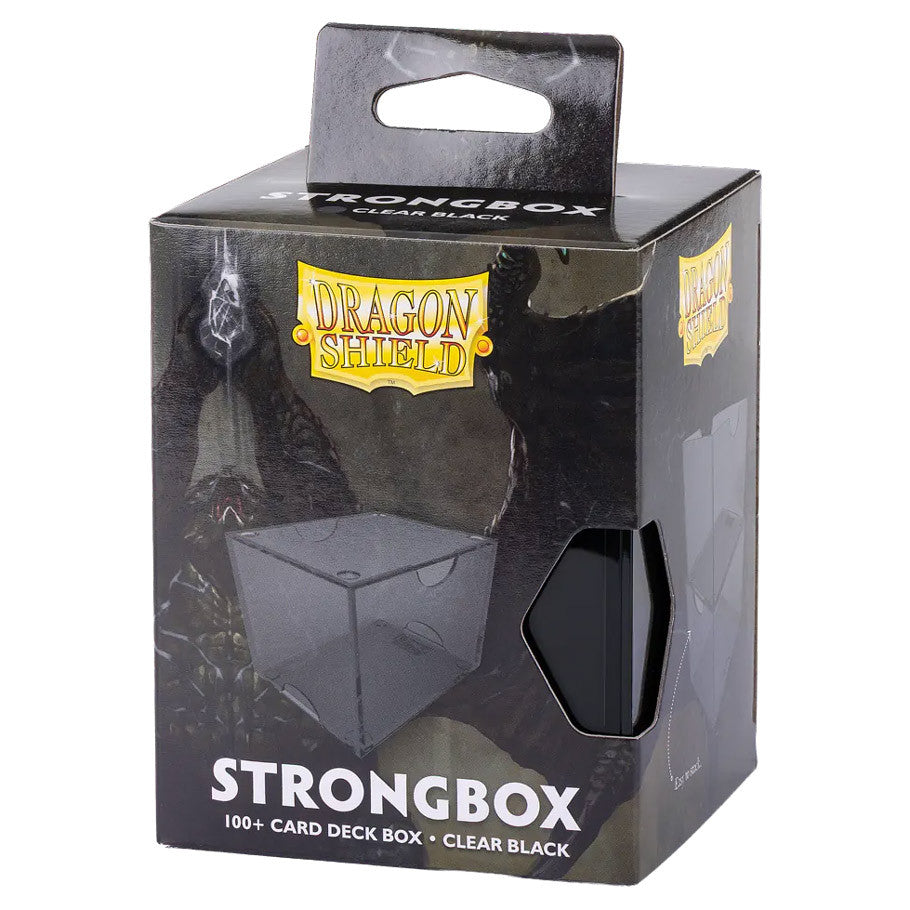Dragon Shield: Strongbox - 100+ Clear Black