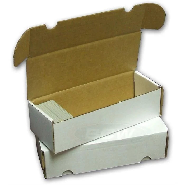 BCW: Single Row Cardboard Storage Box - 550ct