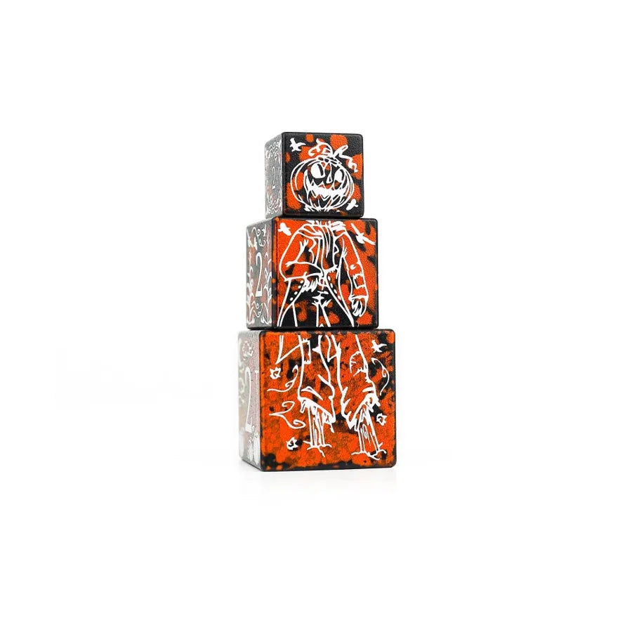 Sirius Dice: Halloween Scarecrow Stackables D6 Set (3)
