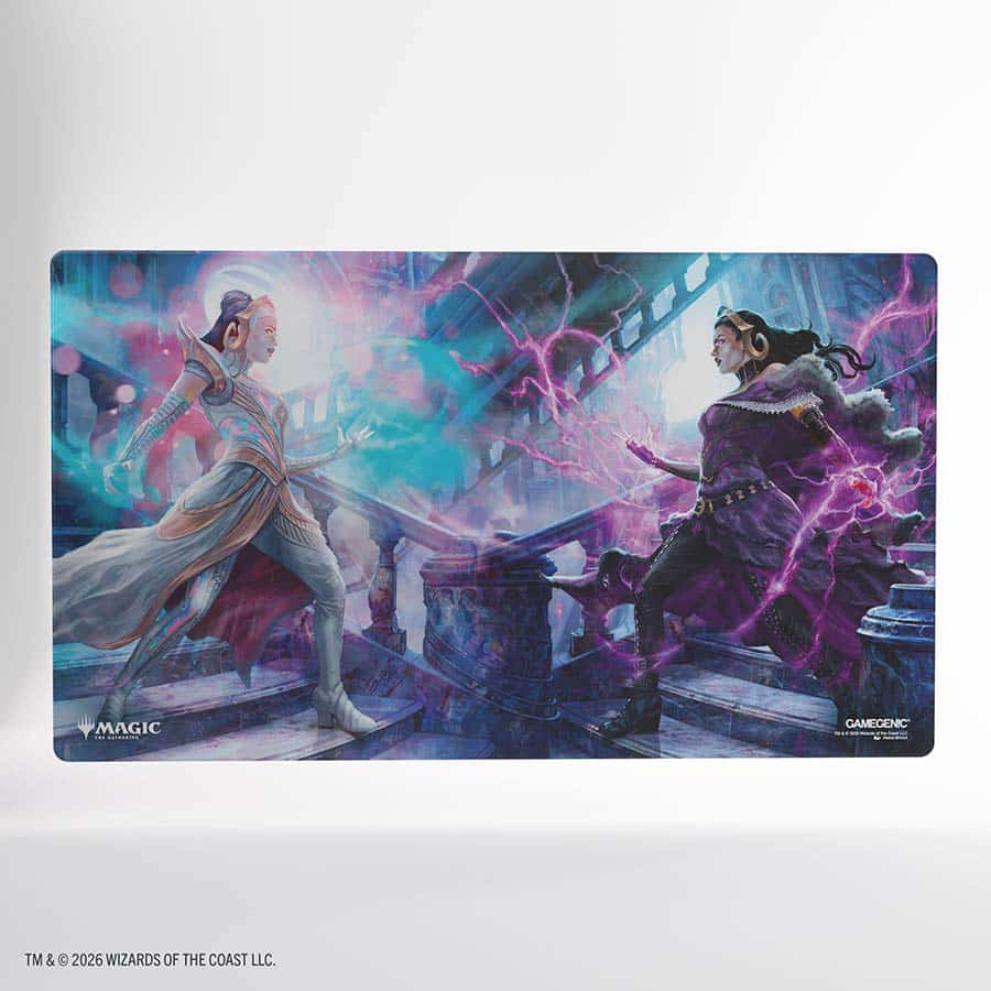 Magic: The Gathering | Reality Fracture Shiny Playmat - Liliana Devoted Healer Liliana Callous