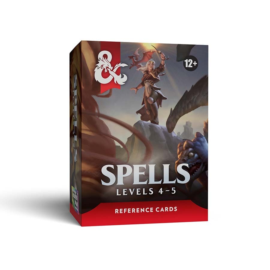 Dungeons & Dragons 5e: Reference Cards - Spells 3 (Levels 4-5)