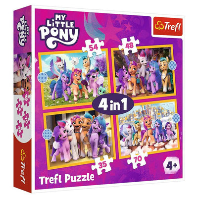 Puzzle: My Little Pony - Meet The Ponies (4-in-1)