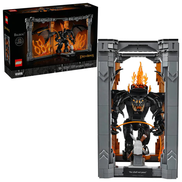 LEGO The Lord of the Rings: Balrog Book Nook (10367)