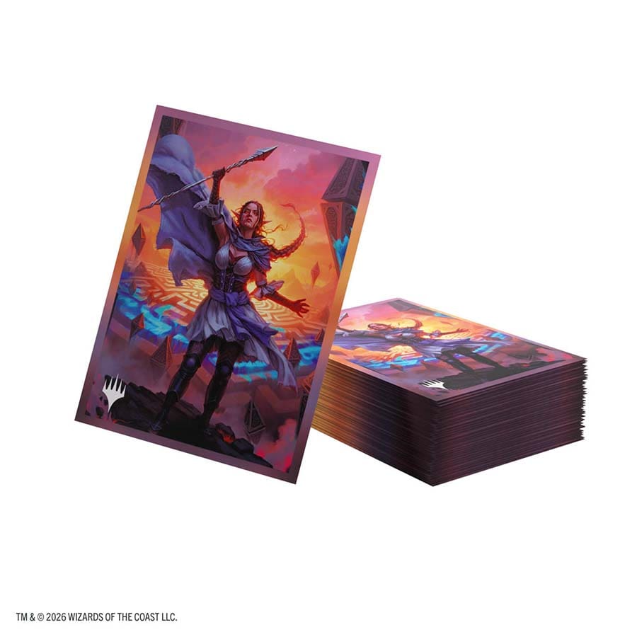 Magic: The Gathering | Reality Fracture Premium Art Sleeves - Nissa Leyline Tamer