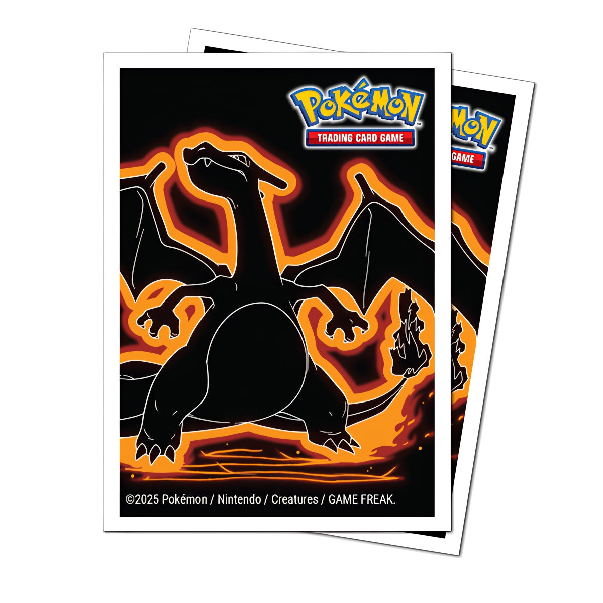 Pokemon Apex Deck Protectors: Neon Kanto- Charizard (105ct) (PREORDER)