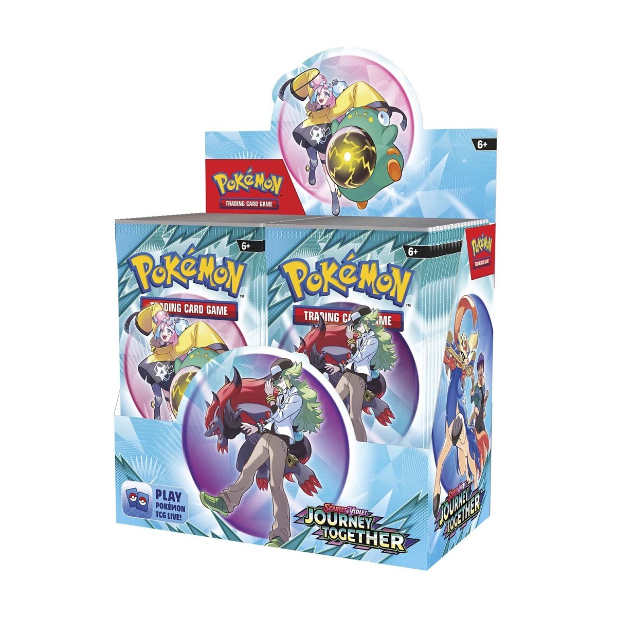 Pokemon TCG: Journey Together - Enhanced Booster Display (PREORDER)