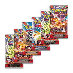 Collection of Pokemon TCG: Scarlet & Violet - Obsidian Flames Booster Bundle (6 Packs) in a gallery layout