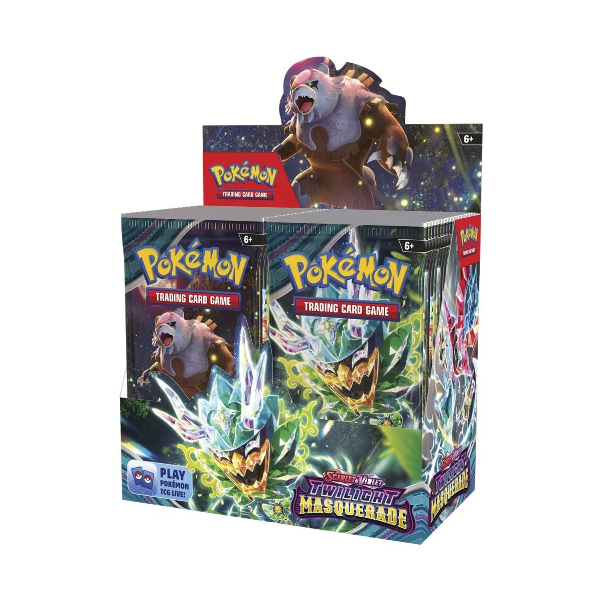 Pokemon TCG: Scarlet & Violet-Twilight Masquerade Booster Box (36 Packs)