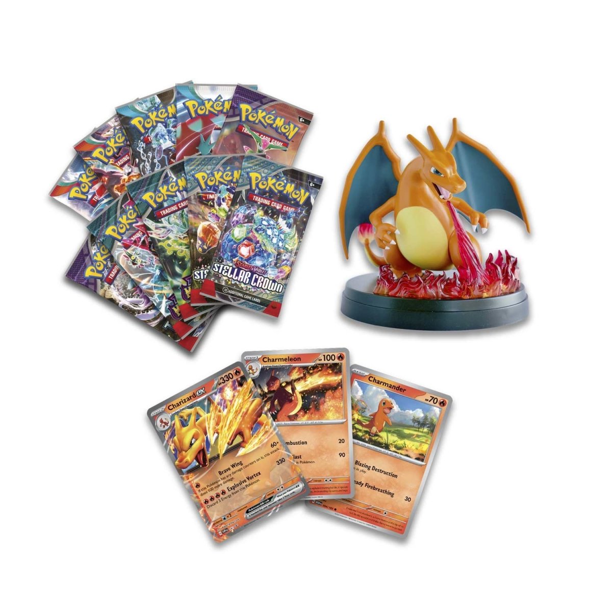 Collection of Pokémon TCG: Charizard ex Super-Premium Collection (PREORDER) in a gallery layout