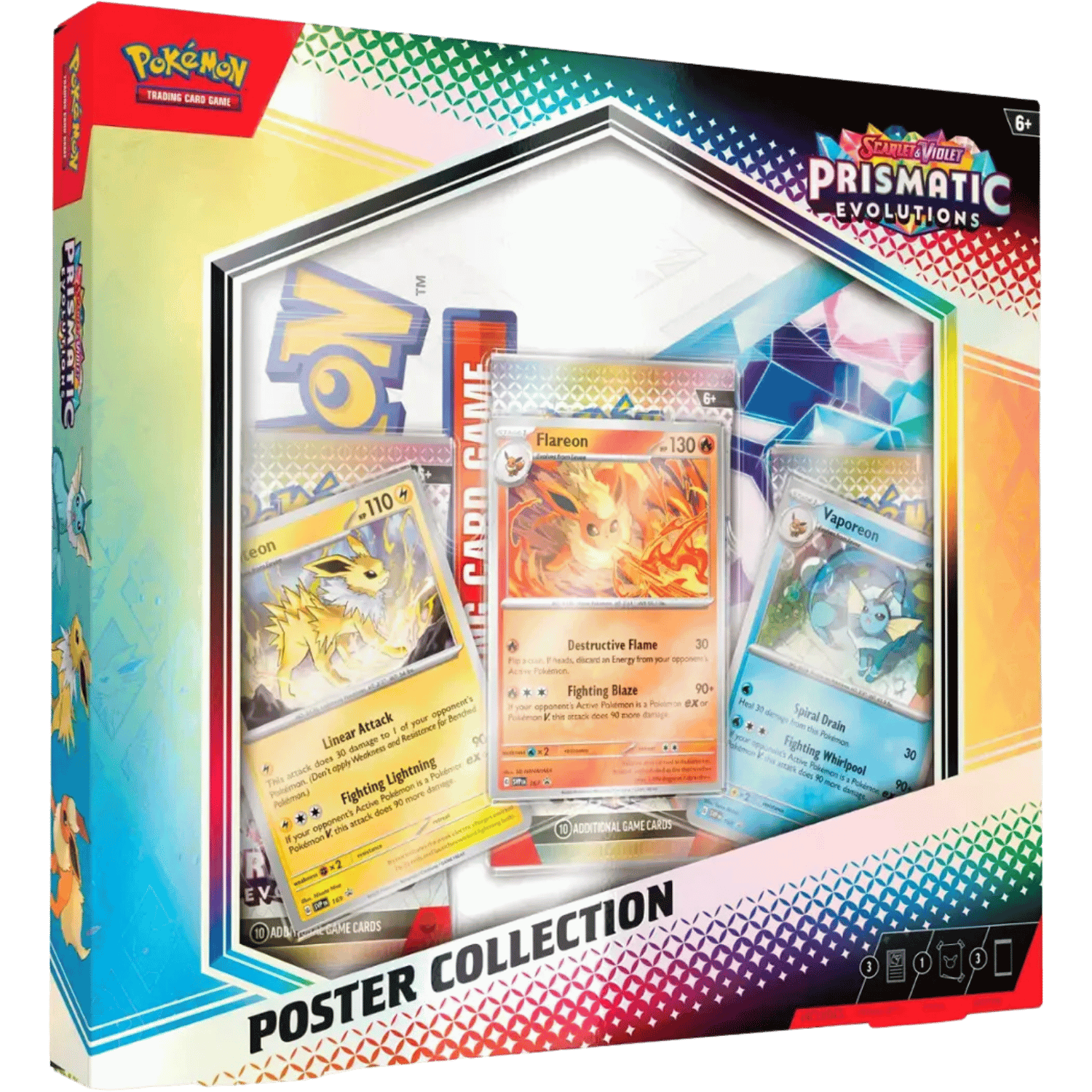 Pokemon TCG: Scarlet & Violet Prismatic Evolutions: Poster Collection (PREORDER)