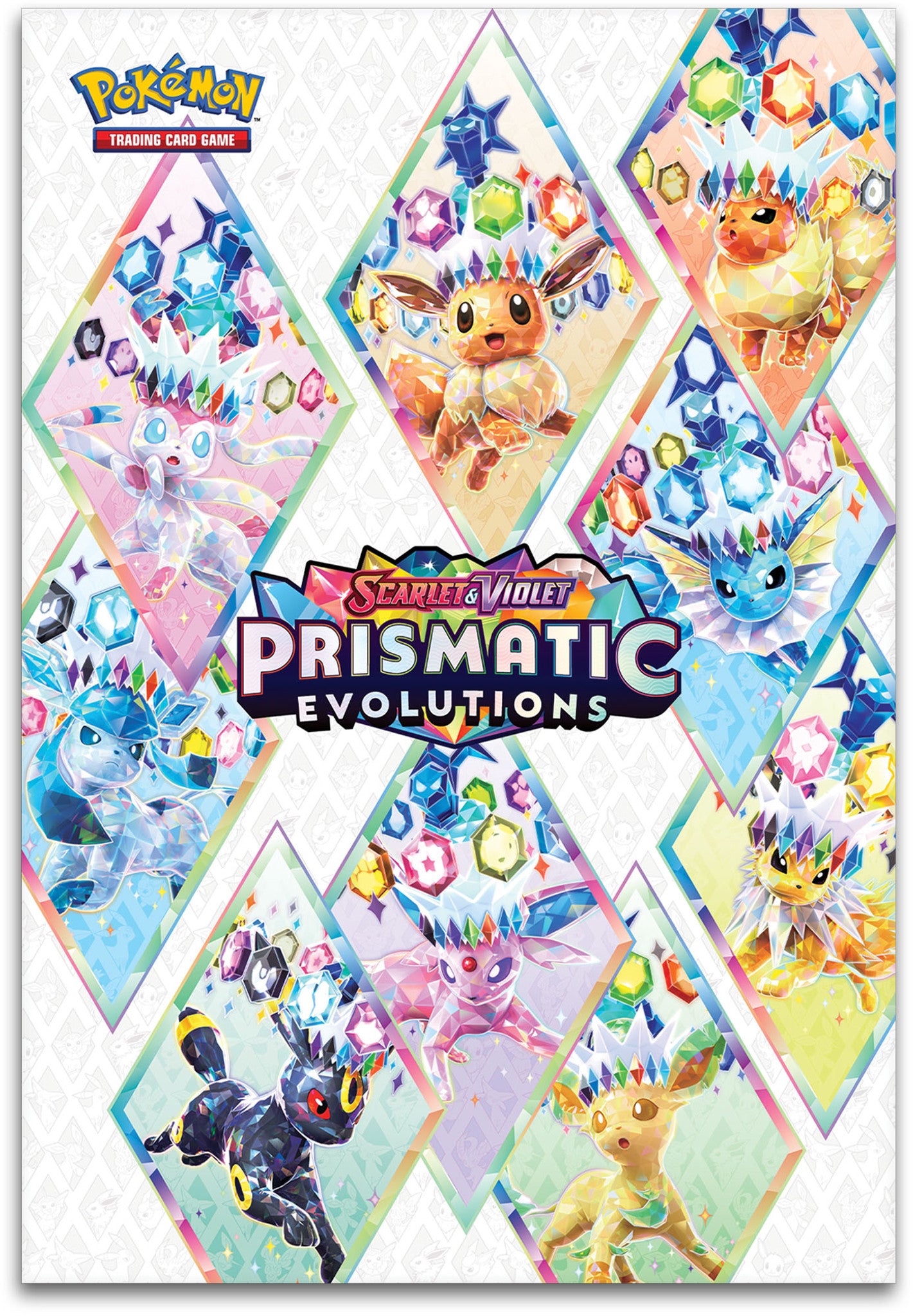 Pokemon TCG: Scarlet & Violet Prismatic Evolutions: Poster Collection (PREORDER)