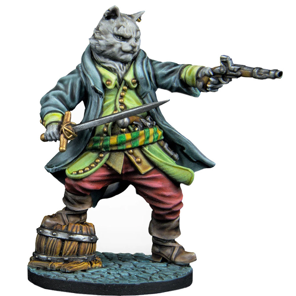 The Cats of Mont Saint-Michel - Hero Miniature Set (Unpainted)