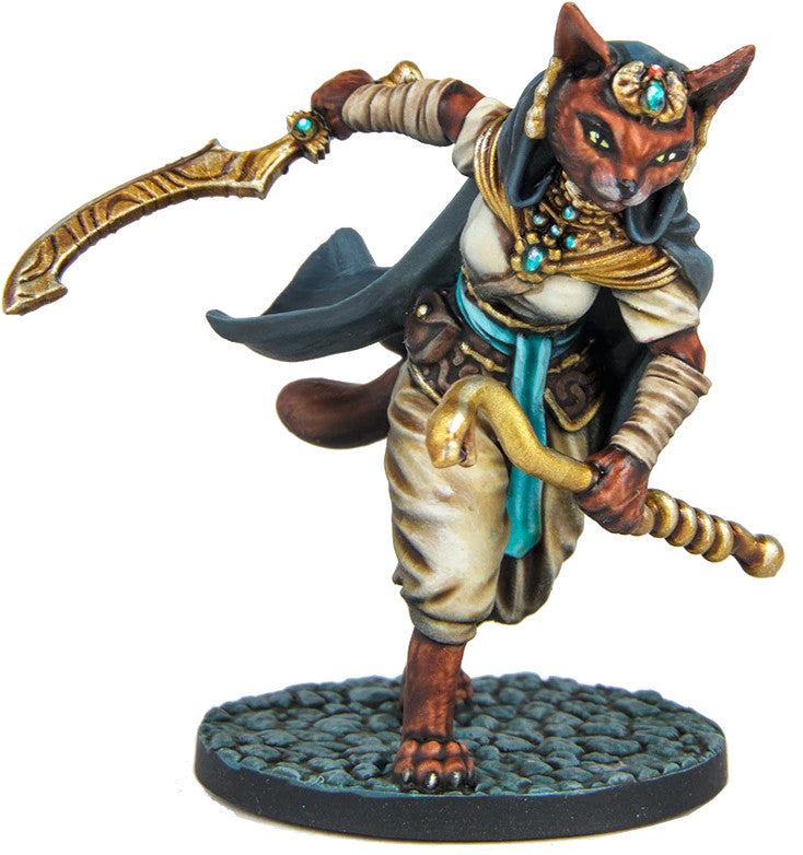 The Cats of Mont Saint-Michel - Hero Miniature Set (Unpainted)