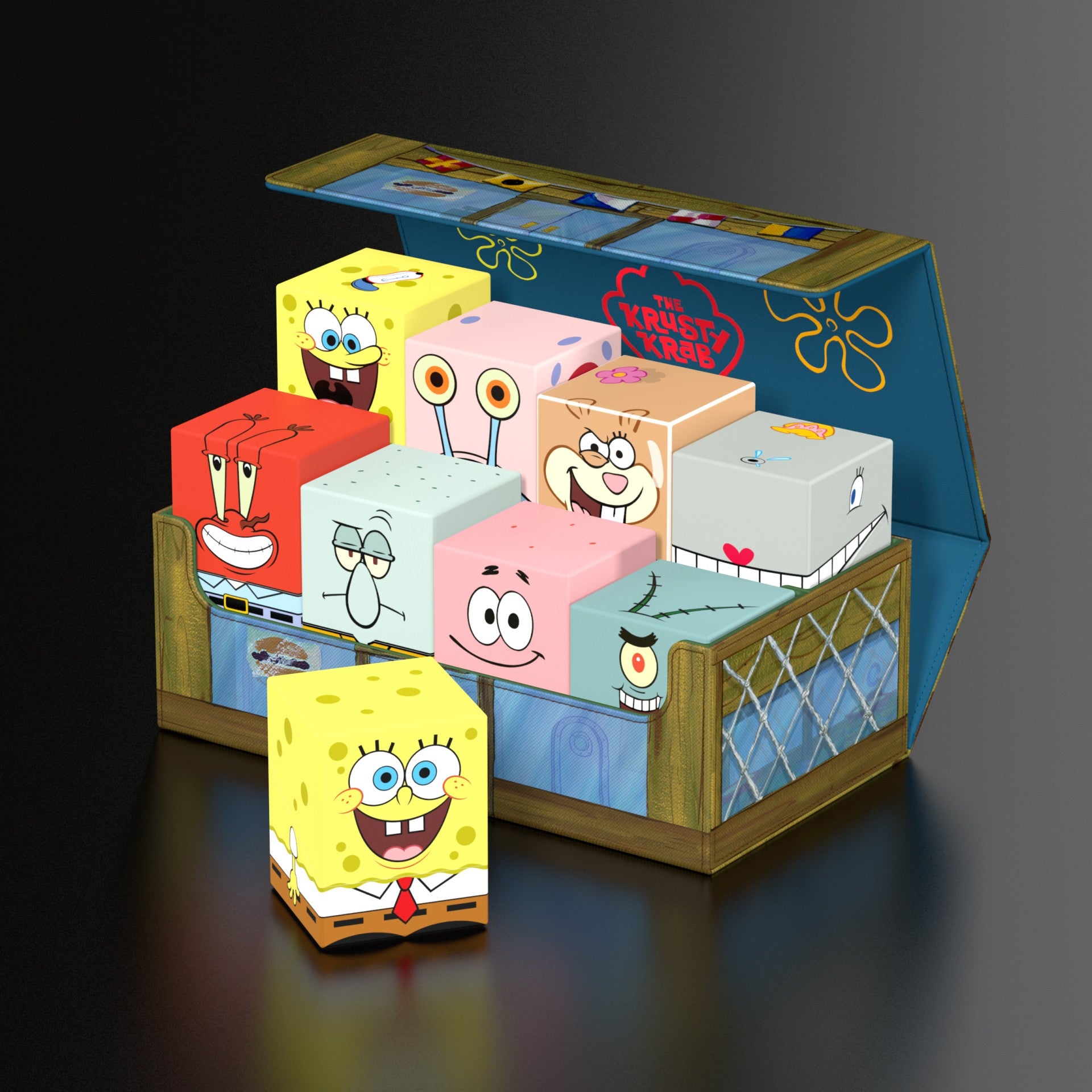 Squaroes - SpongeBob SquarePants - Krusty Krab Collector's Case