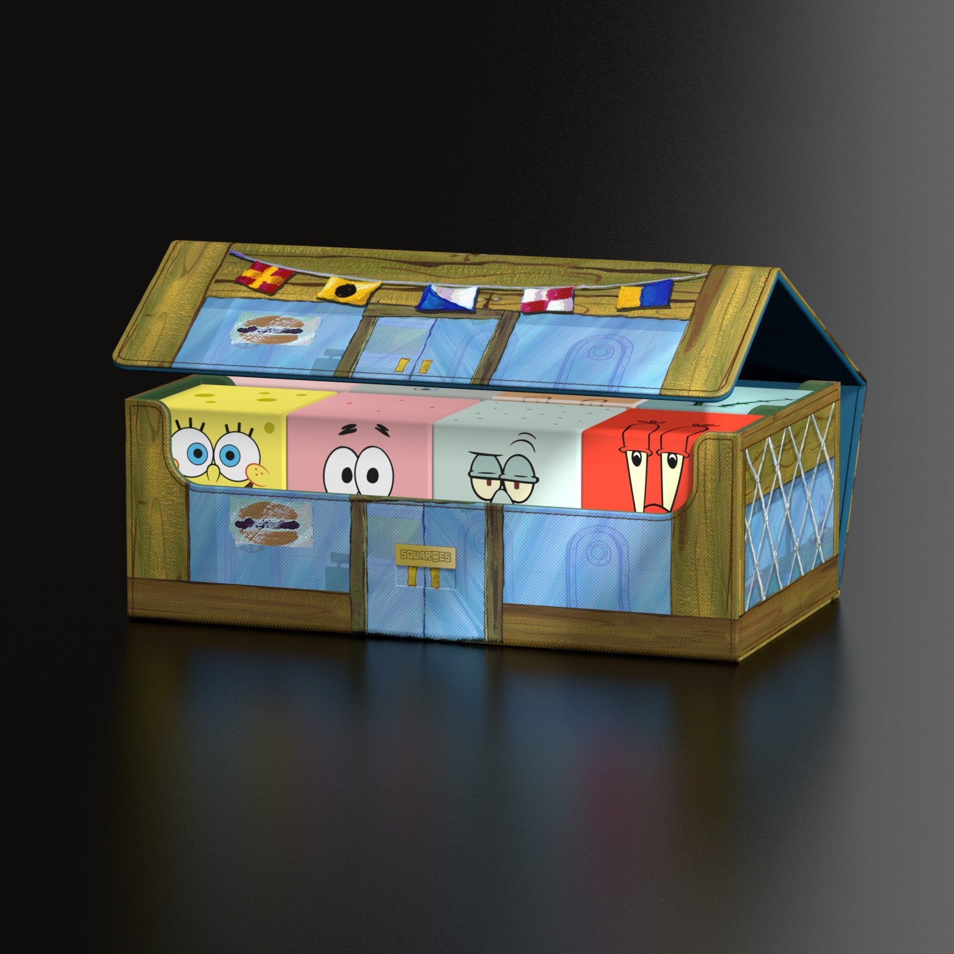 Collection of Squaroes - SpongeBob SquarePants - Krusty Krab Collector's Case (PREORDER) in a gallery layout