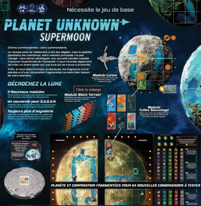 Planet Unknown: Supermoon Expansion (PREORDER)