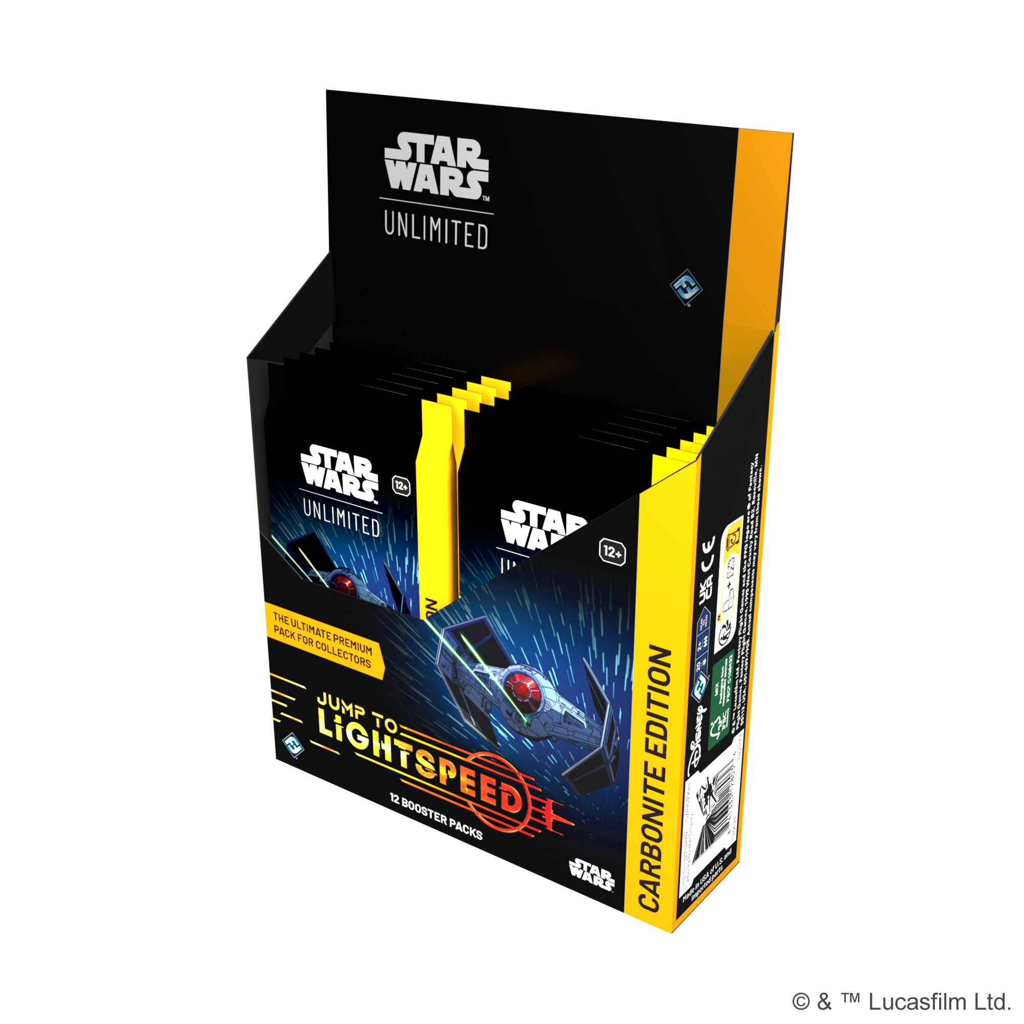 Star Wars: Unlimited - Jump to Lightspeed - Carbonite Edition Booster Box
