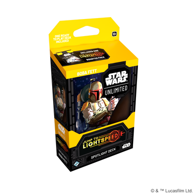 Star Wars: Unlimited - Jump to Lightspeed- Spotlight Deck - Boba
