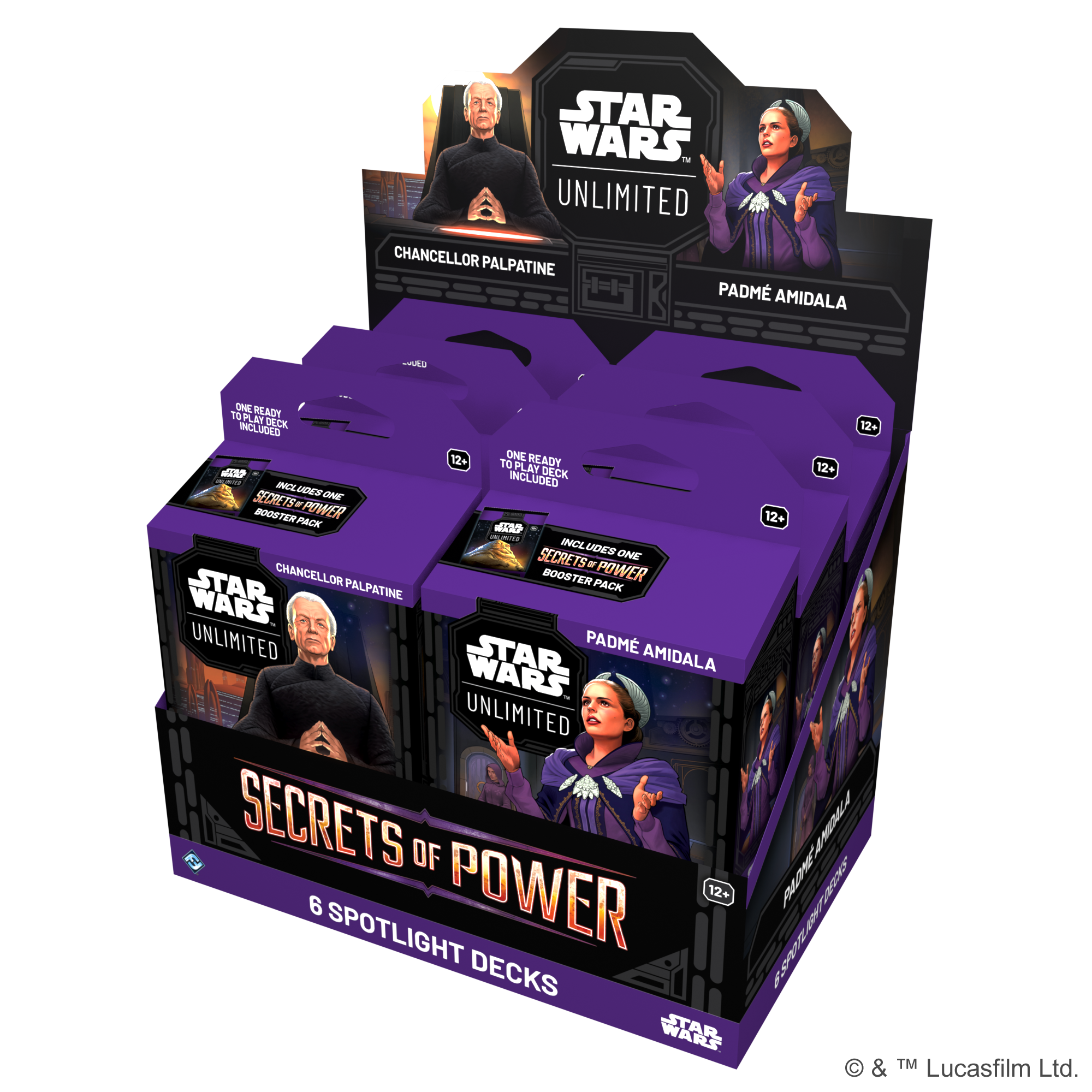 Star Wars Unlimited: Secrets of Power - Spotlight Deck (Set of 2)