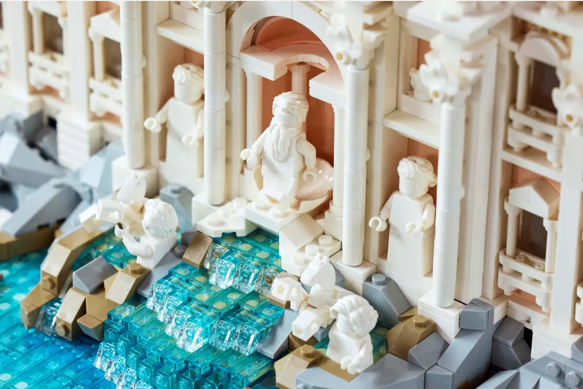 LEGO Trevi Fountain