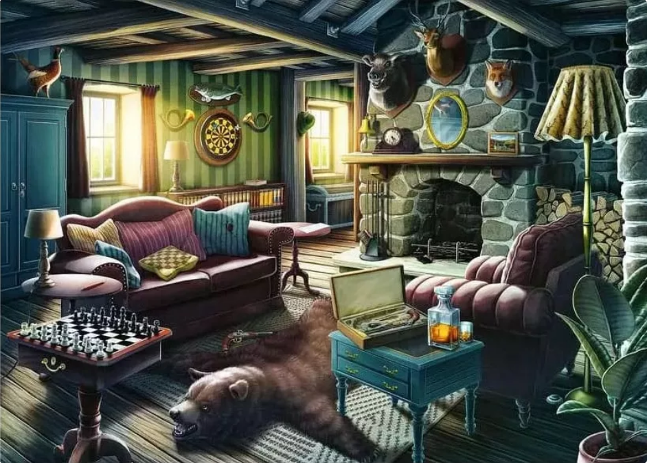 Puzzle X Crime: The Gift of Murder (408 pieces)