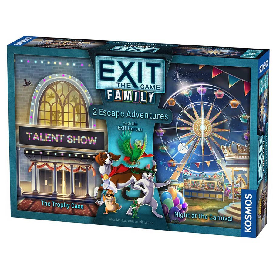 Exit: The Game - Family: 2 Escape Adventures: The Trophy Case & Night at the Carnival