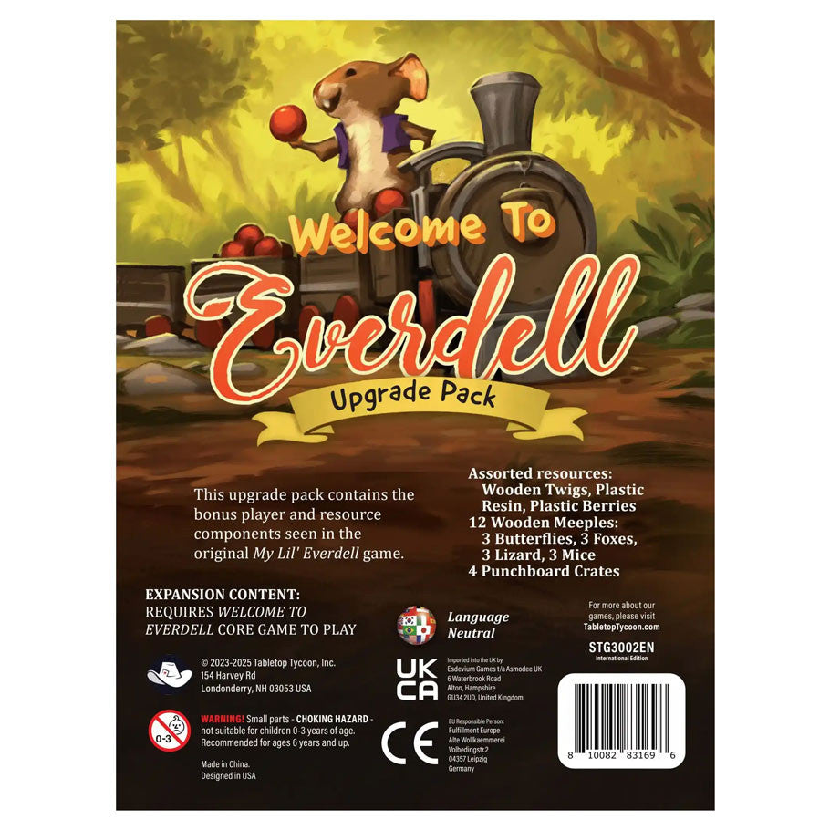 Welcome to Everdell: Upgrade Pack