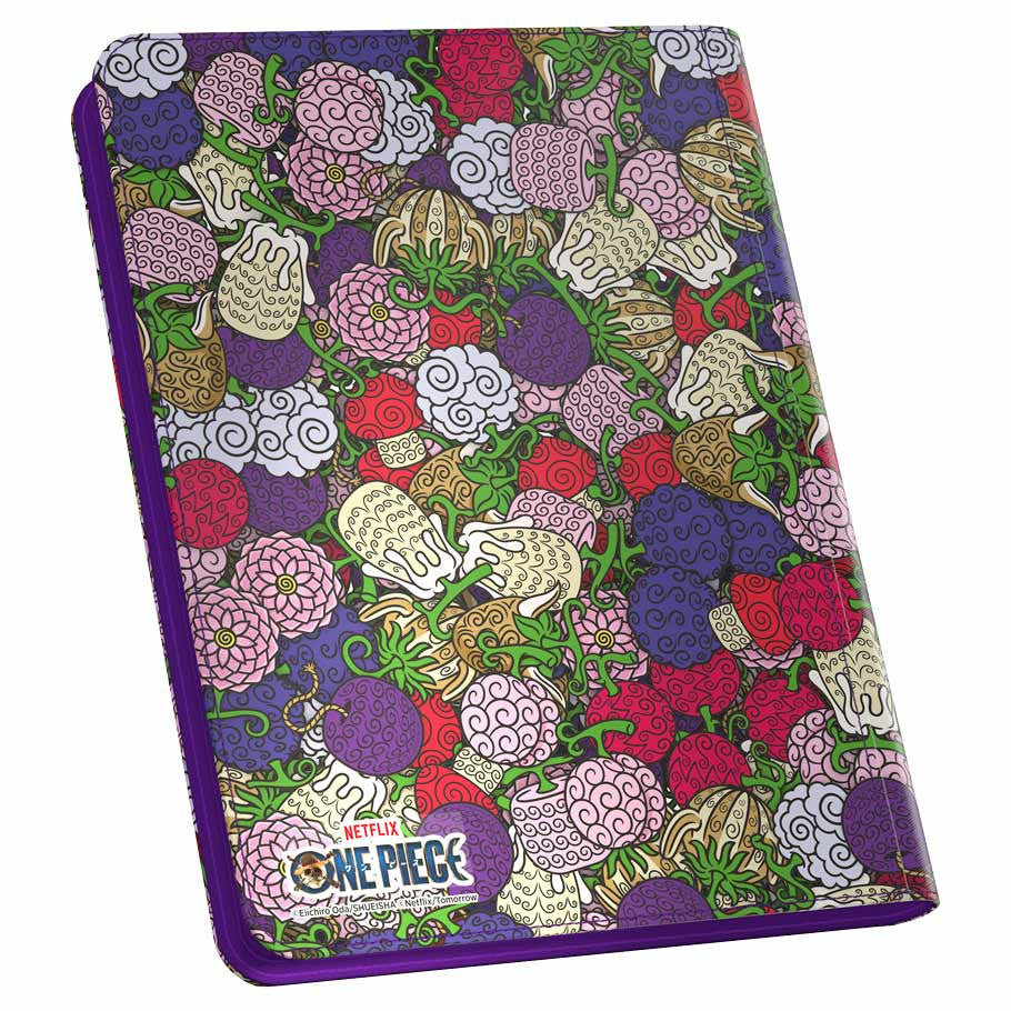 Ultimate Guard: Binder - 9 Pocket - Zipfolio - One Piece - DevilFruit Pattern
