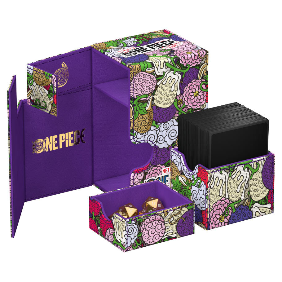 Ultimate Guard: Flip`n`Tray 80+ - One Piece - DevilFruit Pattern