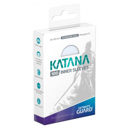 Ultimate Guard: Katana - Clear Card Sleeves Standard Inner (100ct)