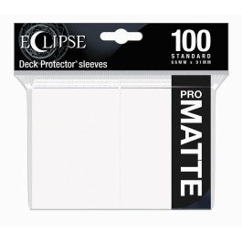 Ultra Pro Sleeves: Arctic White - Eclipse - Matte (100ct)